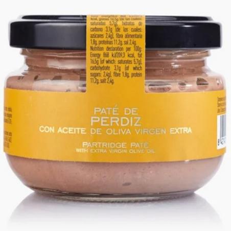 PATE L/CHINATA PERDIZ CON AOVE T/C 120 GR