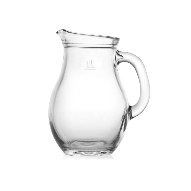 JARRA CRISTAL 1 LITRO BISTRO  R/80102 UD.