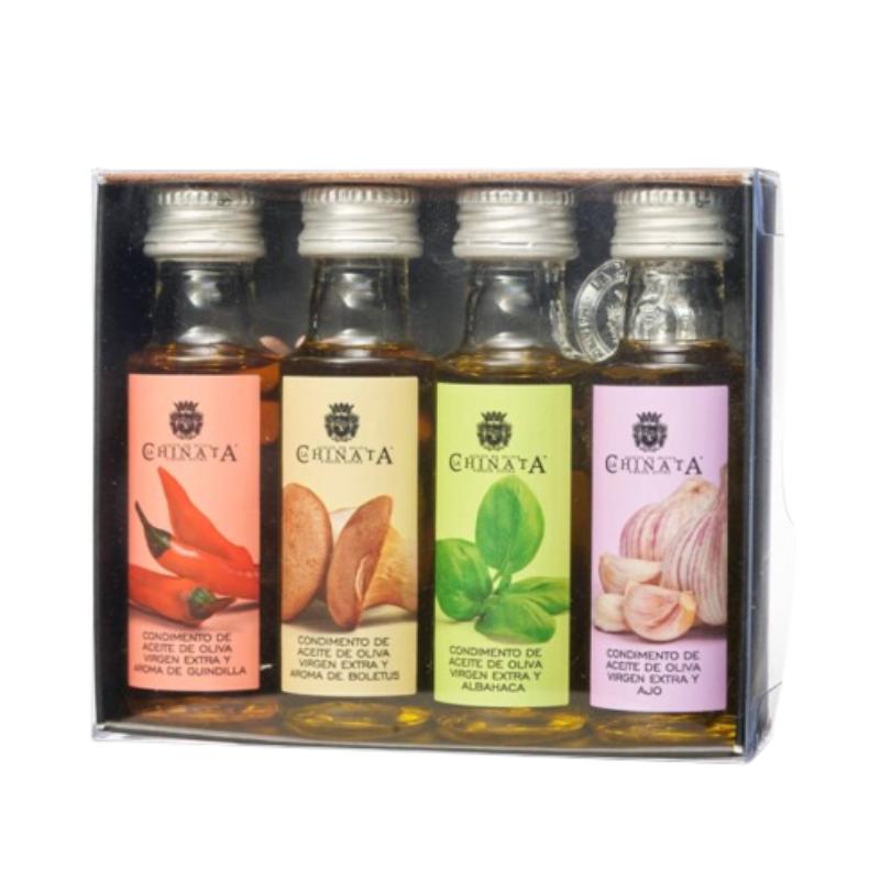 ESTUCHE CONDIMENTOS 4X25 ML VARIEDADES L/CHINATA 