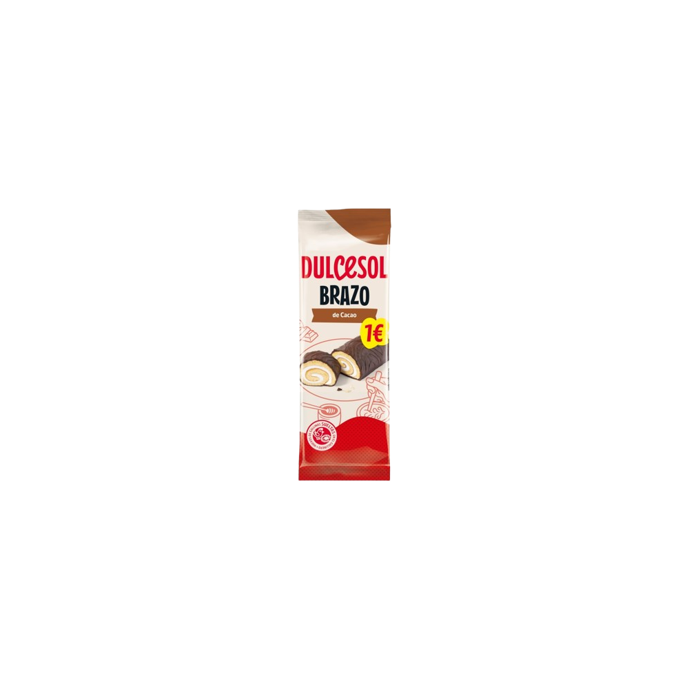 DULCESOL BRAZO DE CACAO-NATA 135 GR1€