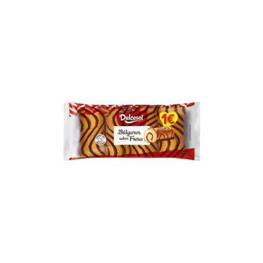 DULCESOL BULGAROS SABOR FRESA 1€ P/140GR