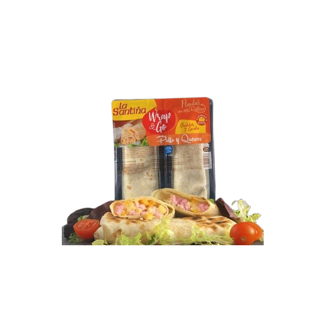 FLAUTA LA SANTINA BARBACOA 137GR PACK-2UD