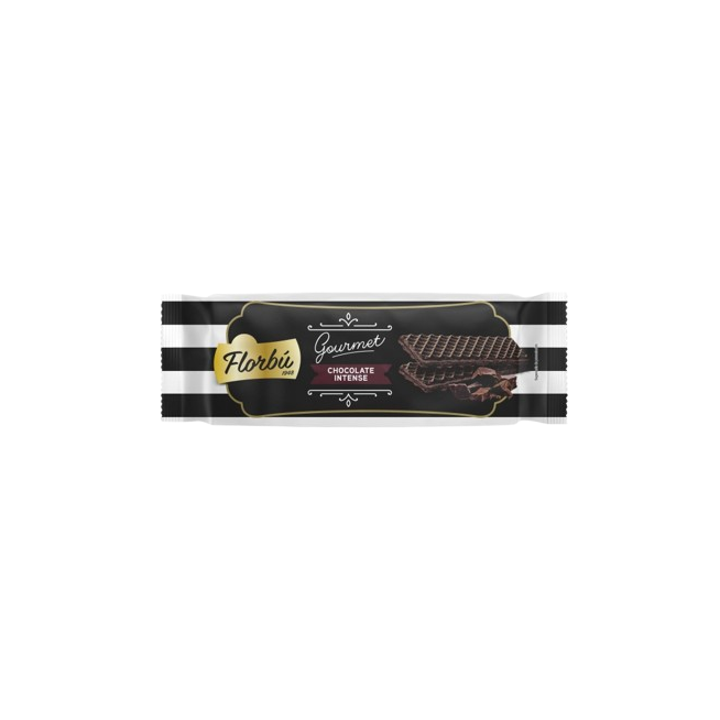 FLORBU GOURMET BARQUILLO CHOCOLATE INTENSE P/150GR