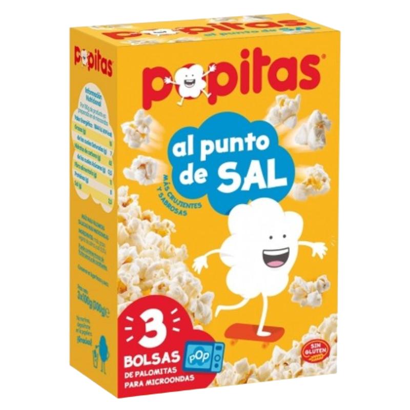 PALOMITAS POPITAS MICRO PUNTO DE SAL P/100 GR