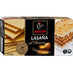 LASAÑA A/HUEVO GALLO 20 PLACAS E/290 GR