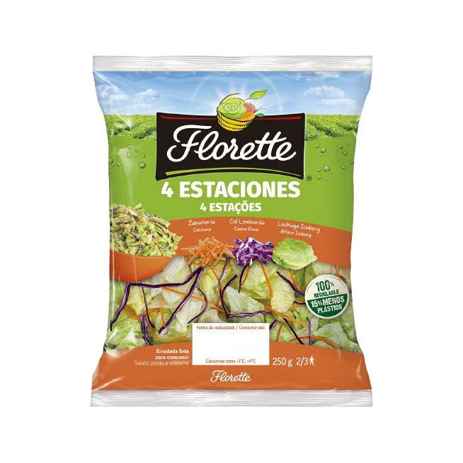 FLORETTE ENSALADA 4 ESTACIONES B/250 GR