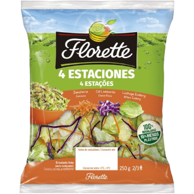 FLORETTE ENSALADA 4 ESTACIONES B/250 GR