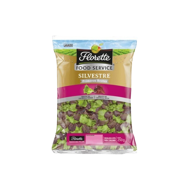 FLORETTE ENSALADA SILVESTRE B/250 GR