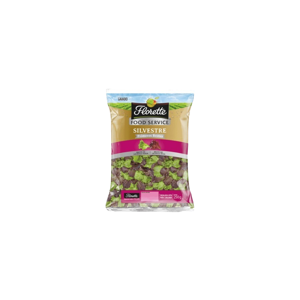FLORETTE ENSALADA SILVESTRE B/250 GR