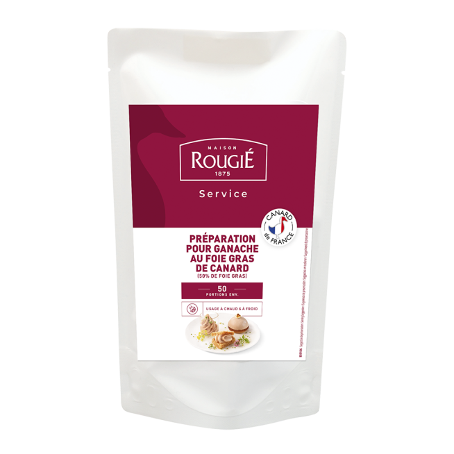 FOIE ROUGIE GANACHE DE FOIE PATO B/500 GR