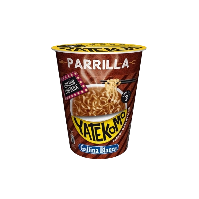 FIDEOS ORIENTALES YATEKOMO PARRILLA VASO 59,5 GR
