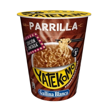 FIDEOS ORIENTALES YATEKOMO PARRILLA VASO 59,5 GR