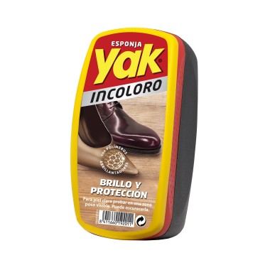 ESPONJA LIMPIACALZADO YAK INCOLORO UNIDAD