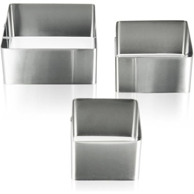 EMPLATADORES CUADRADOS METALTEX PACK-3 UD.
