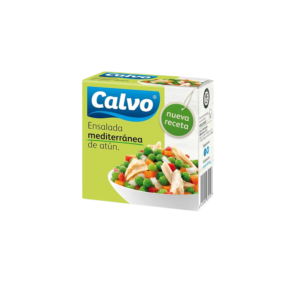 ENSALADA CALVO MEDITERRANEA DE ATUN  L/150 GR