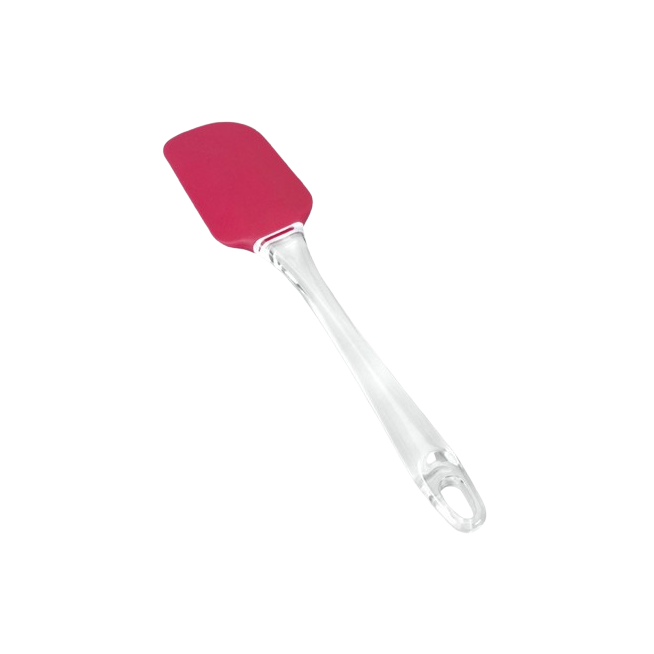 ESPATULA SILICONA (LENGUA) TRANSPARENTE METALTEX