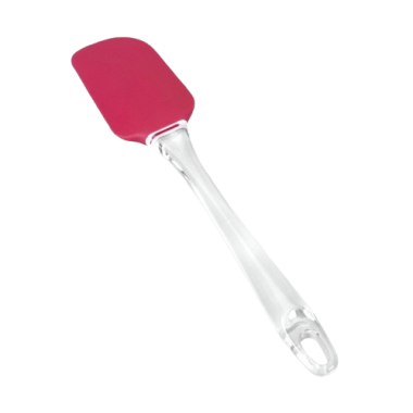 ESPATULA SILICONA (LENGUA) TRANSPARENTE METALTEX