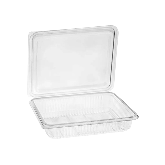 ENVASE LONCHEDADO CON TAPA H-27  40UD.