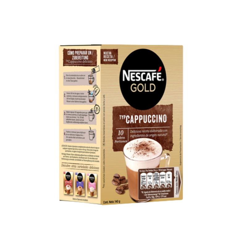 CAFE NESCAFE CAPPUCCINO CLASSIC ESTUCHE 10 UD