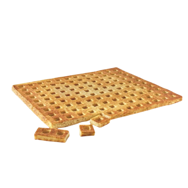 DESSERTS C/687302 PLACA GOFRE QUESO/PER. 1,1KGX3