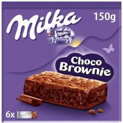GALLETAS MILKA CHOCO BROWNIE P/6 UD