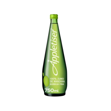 ZUMO MANZANA 100% APPLETISER VIDRIO750.ML
