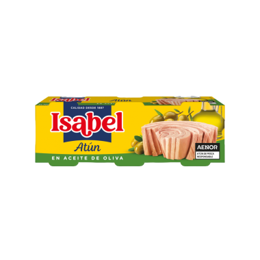 ATUN ISABEL A/OLIVA PACK-3 X 52G