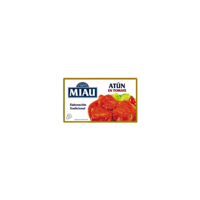 ATUN MIAU C/TOMATE L/72 GR