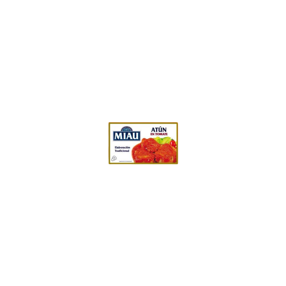 ATUN MIAU C/TOMATE L/72 GR