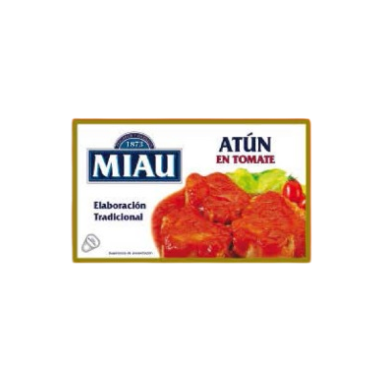 ATUN MIAU C/TOMATE L/72 GR