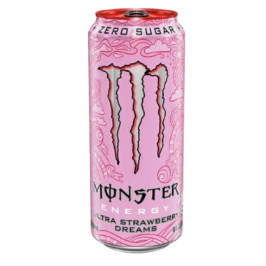 MONSTER ZERO STRAWBERRY ULTRA L/500.ML.
