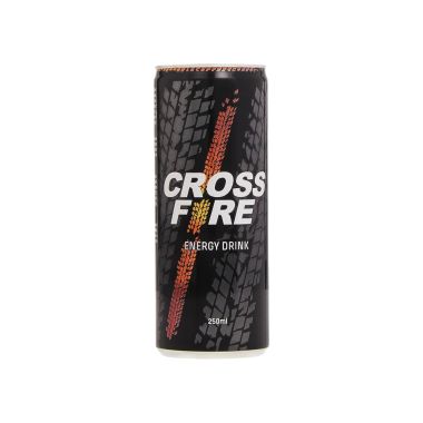 BEBIDA ENERGETICA CROSSFIRE CLASICA LATA 250 ML