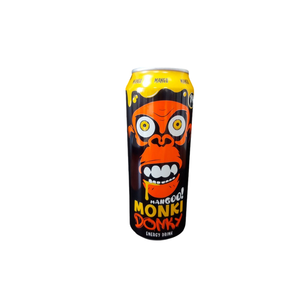 BEBIDA ENERGETICA MONKI DONKY MANGO B/500ML