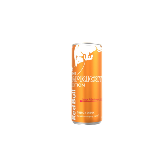 BEBIDA ENERGETICA RED BULL APRICOT (NARANJA) 25CL.