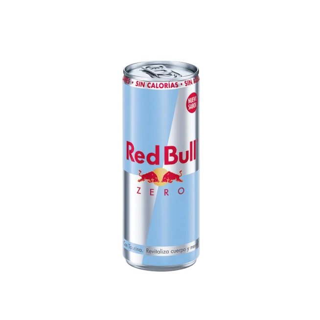 BEBIDA ENERGETICA RED BULL  ZERO LATA 25 CL