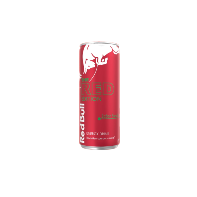 BEBIDA ENERGETICA RED BULL THE RED (ROJO) L/25 CL.