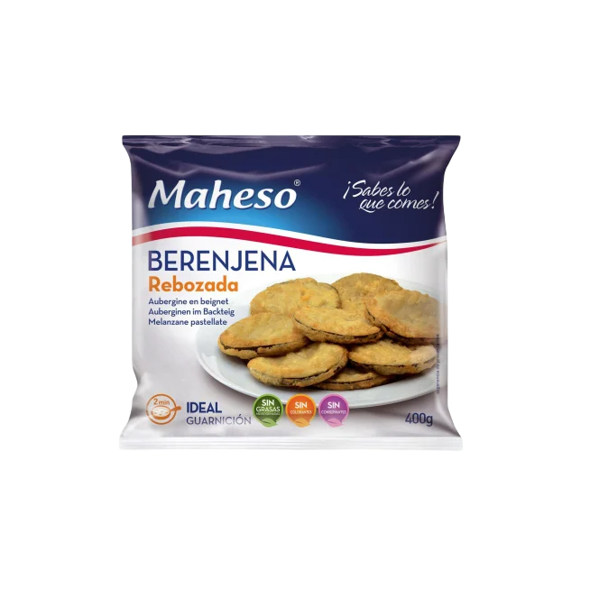 BERENJENA REBOZADA MAHESO B/400 GR
