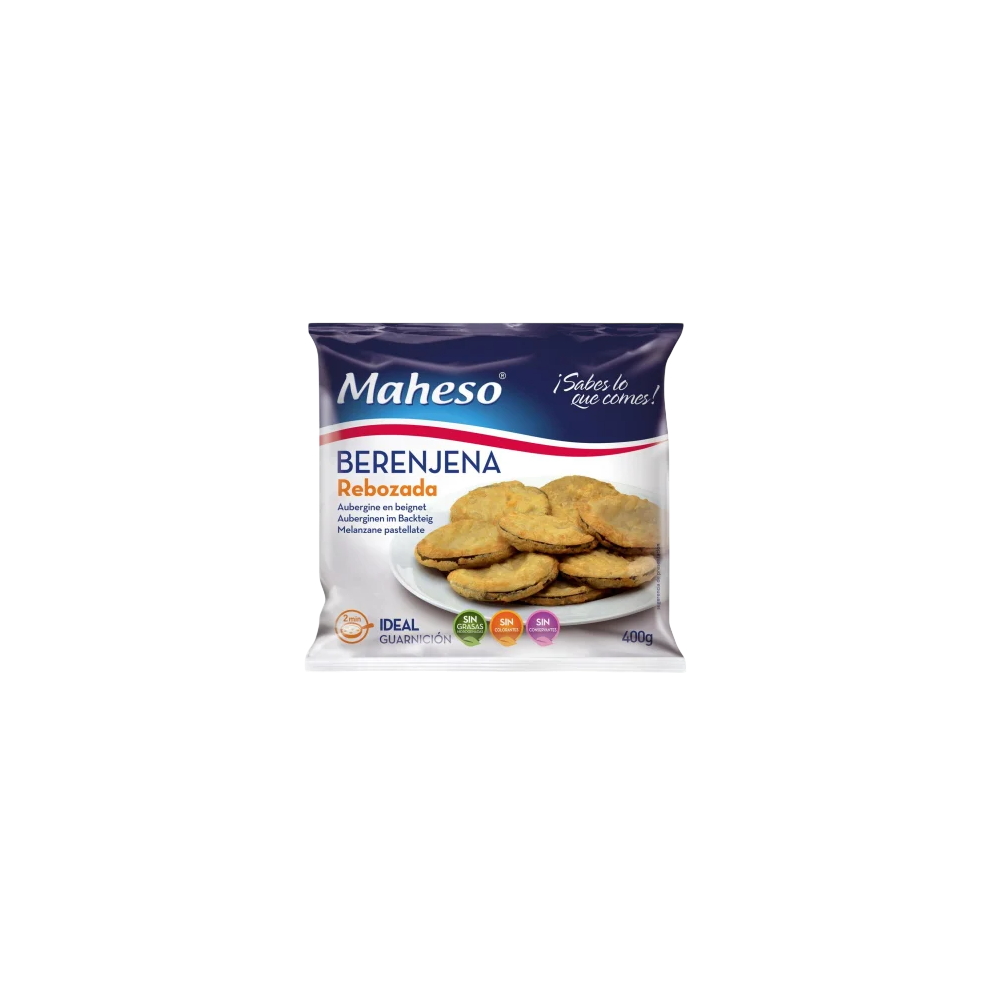 BERENJENA REBOZADA MAHESO B/400 GR