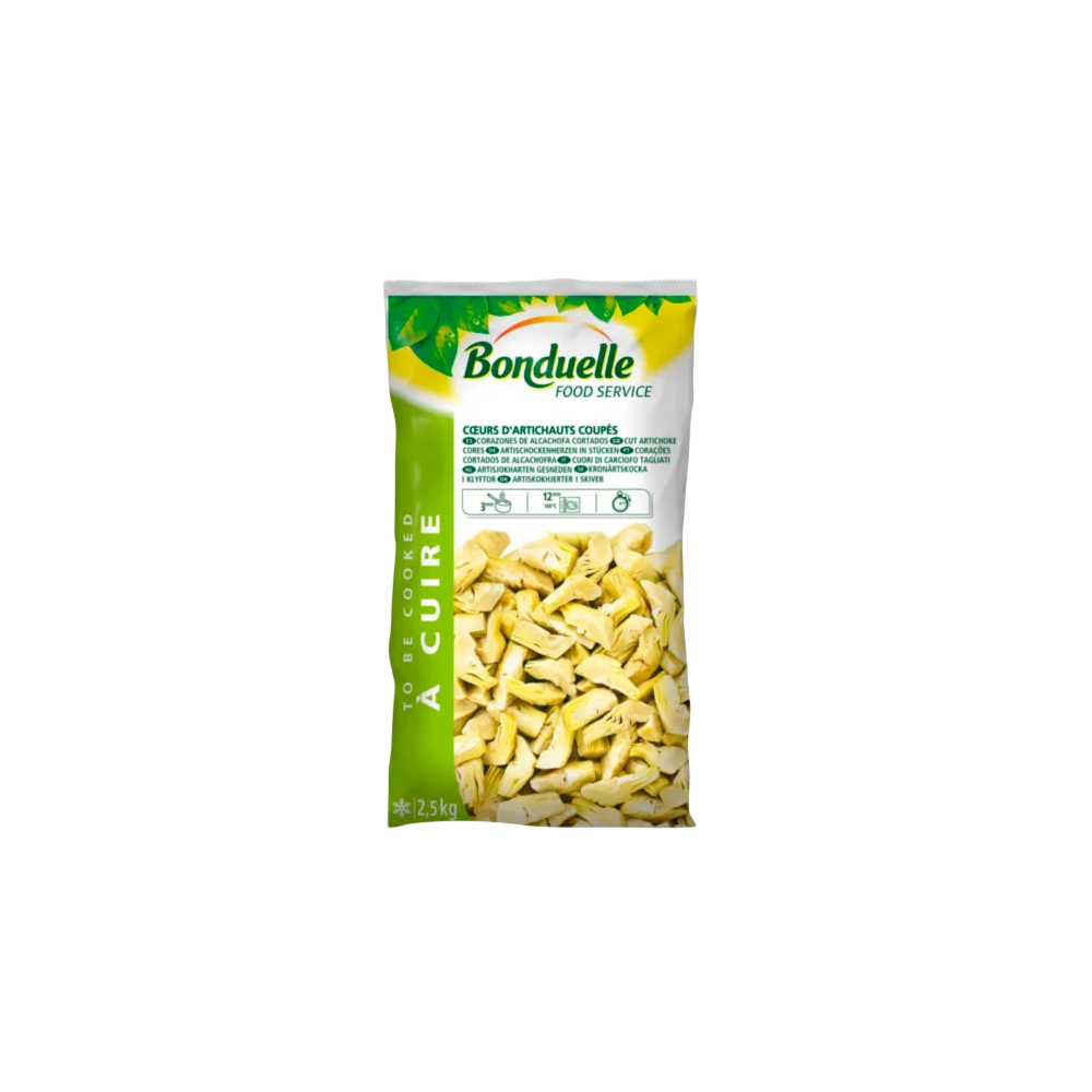 BONDUELLE ALCACHOFA CORAZON CORTADAS B/2,5 KG