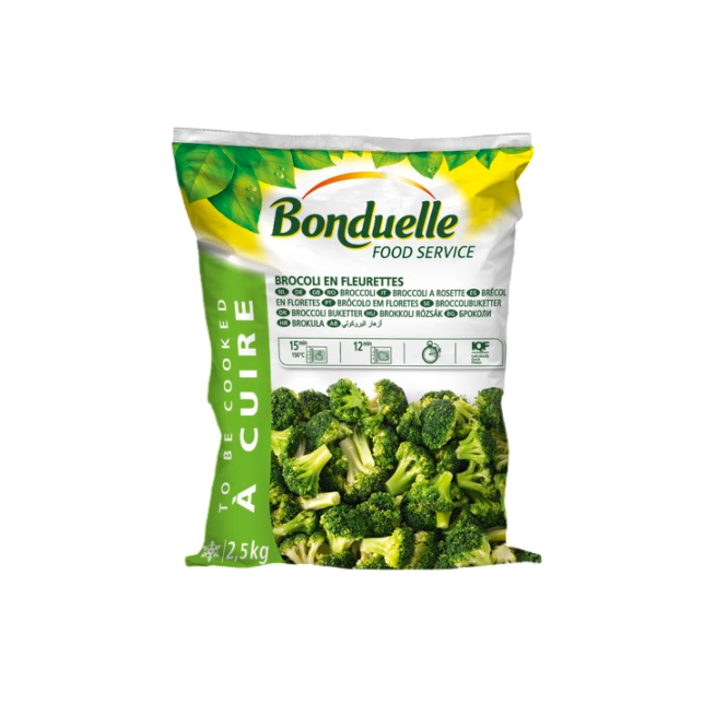 BONDUELLE BROCOLI 40/60 "MINUTE" CONG.B/2.5 KG