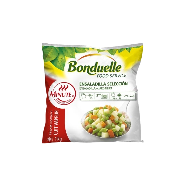 BONDUELLE ENSALADILLA RUSA "MINUTE" CONG. B/1KG