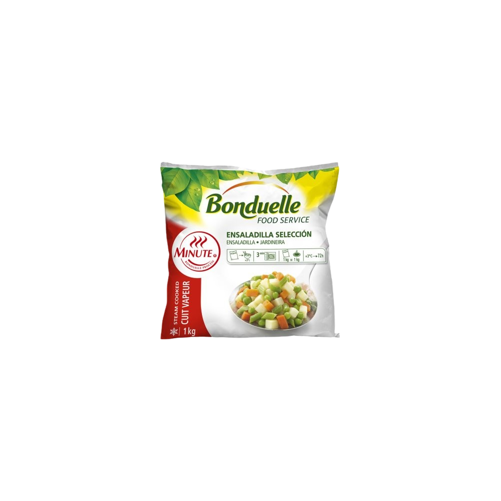 BONDUELLE ENSALADILLA RUSA "MINUTE" CONG. B/1KG