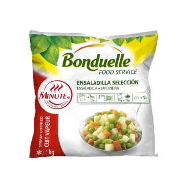 BONDUELLE ENSALADILLA RUSA "MINUTE" CONG. B/1KG