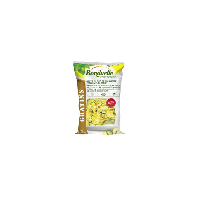 BONDUELLE GRATINADO CALABACIN-PATATA B/2.5 KG