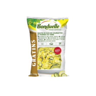 BONDUELLE GRATINADO CALABACIN-PATATA B/2.5 KG