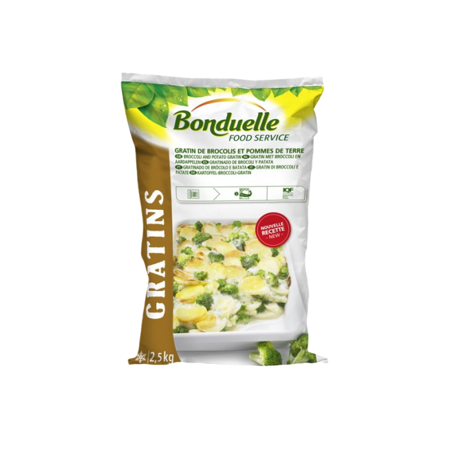 BONDUELLE GRATINADO DE BROCOLI 2.5 KG