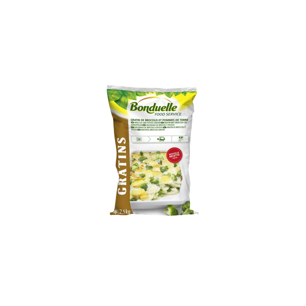 BONDUELLE GRATINADO DE BROCOLI 2.5 KG