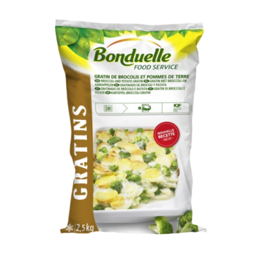 BONDUELLE GRATINADO DE BROCOLI 2.5 KG
