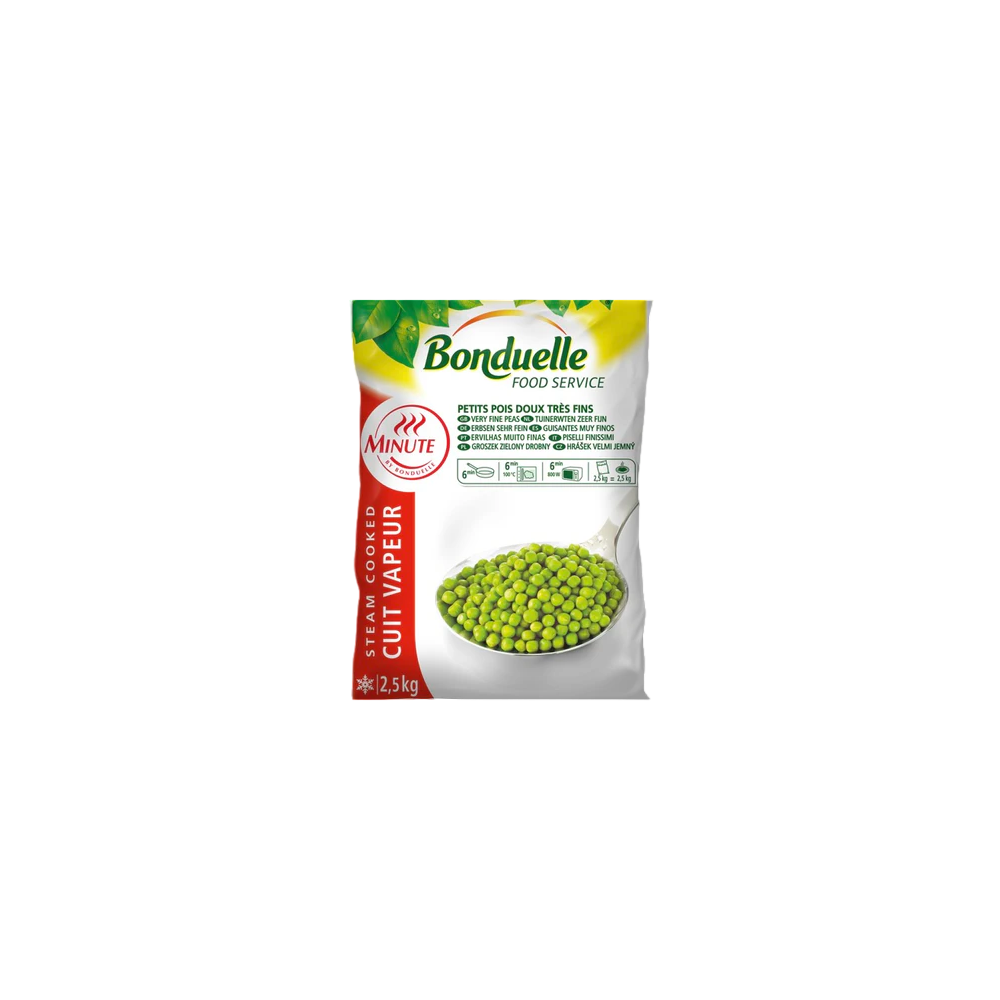 BONDUELLE GUISANTES FINOS "MINUTE" CONG. B/2,5 KG