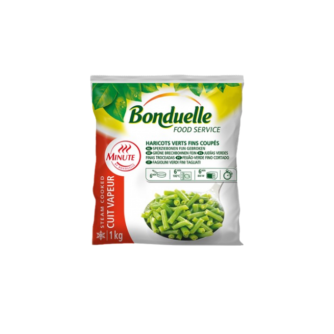 BONDUELLE JUDIA VERDE FINA CORTADA "MINUTE"  B/1KG